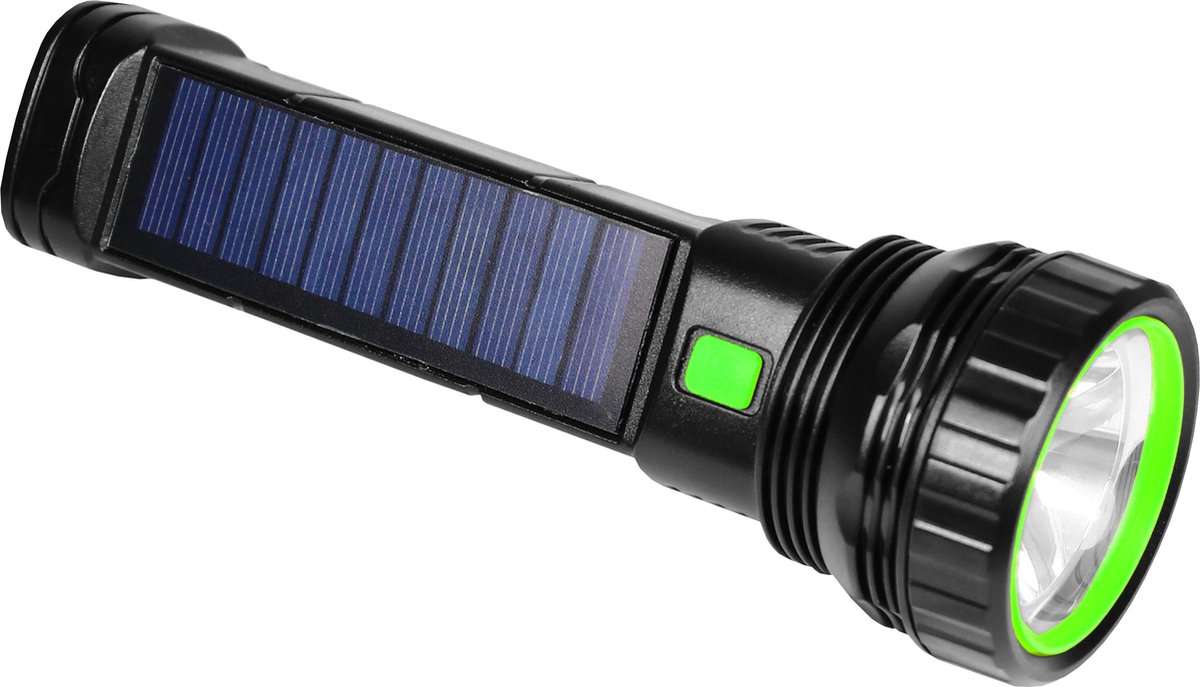 Ηλιακός Φακός LED με Ενσωματωμένο Powerbank 2.500mAh και Φως Ανάγνωσης - PowerPlus Snake