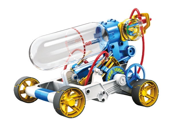 Εκπαιδευτικό Αυτοκίνητο με Κίνηση από Πίεση Αέρα Χωρίς Μπαταρίες - PowerPlus Air Car