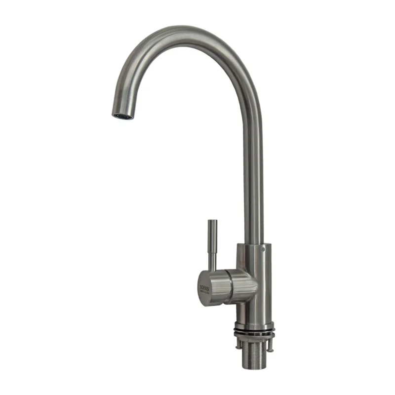 Βρύση Κουζίνας Ανοξείδωτη SS304 Καμπυλωτή Proteas