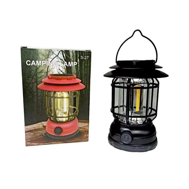Ηλιακό Επαναφορτιζόμενο Φανάρι – Camping Lamp