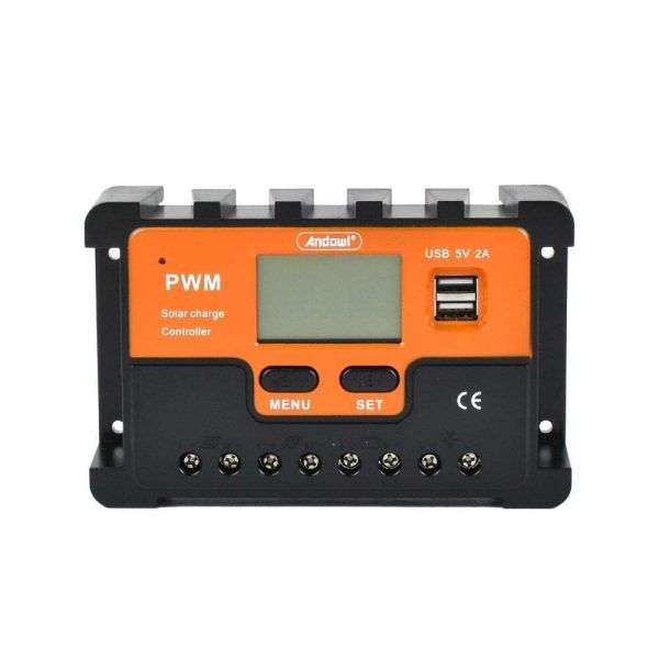 Andowl Ρυθμιστής Φόρτισης PWM 24V 65A Q-KZ65 – Solar Charge Controlle 075904