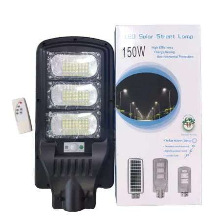 Ηλιακός Προβολέας με Τηλεχειριστήριο 150W – Led Solar Street Lamp 150W 15530 - Image 2
