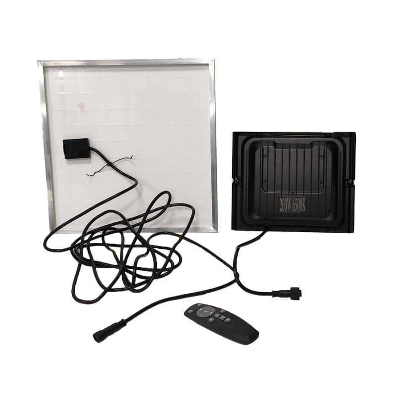 LYLU Ηλιακός Προβολέας με Τηλεχειριστήριο 200W LY6760 – Solar Light Z694602 - Image 3