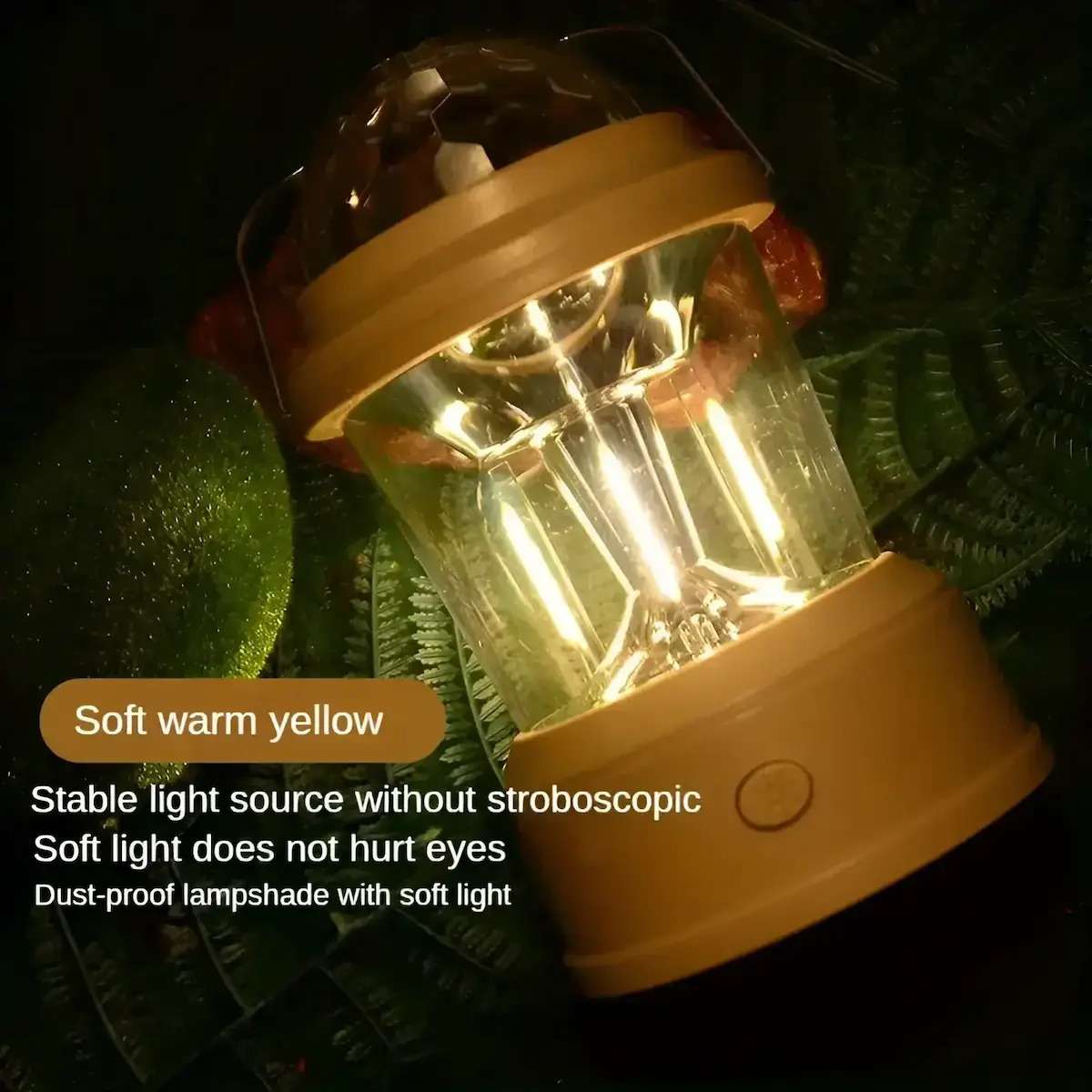 Φορητό Φωτιστικό Camping με Φόρτιση Type-C LF-3358 – Intelligent Fan Camping Light - Image 4