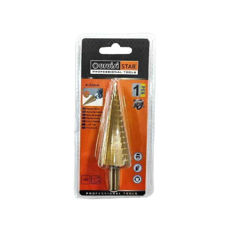 Uruisi Star Κλιμακωτή Μύτη Τρυπανιού 4-32mm – Step Srill 035079