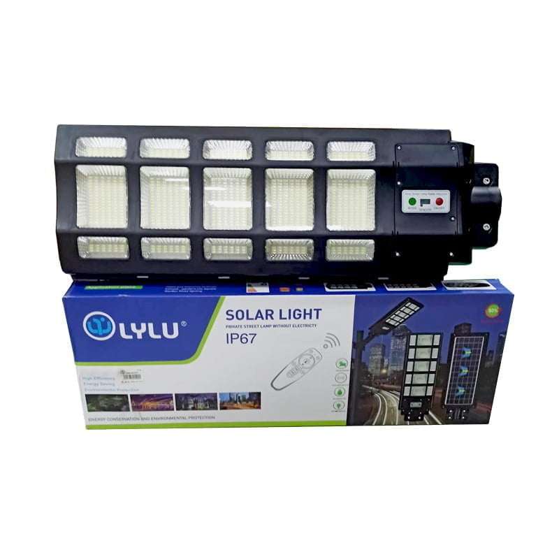 LYLU Ηλιακός Προβολέας με Τηλεχειριστήριο 500W IP67- Solar light 58028