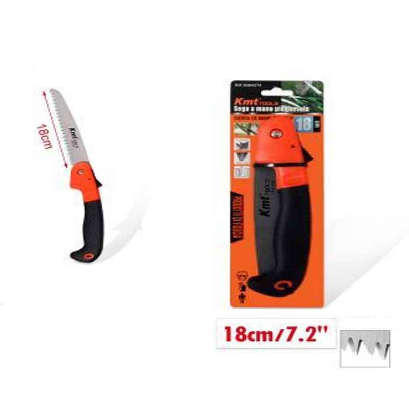 KMT Πτυσσόμενο Πριόνι Χειρός 180mm – KMT Folding Hand Saw 180mm