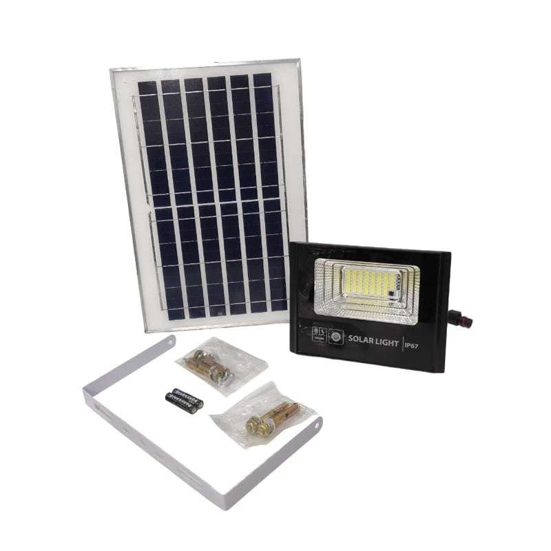 LYLU Ηλιακός Προβολέας με Τηλεχειριστήριο 100W LY6740 – Solar Light Z694601