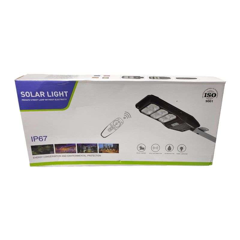 Ηλιακός Προβολέας με Τηλεχειριστήριο 600W IP67 – Solar Light Z694606 - Image 3