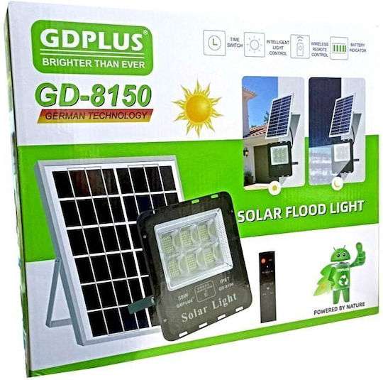 GDPLUS Ηλιακός Προβολέας Τοίχου με Τηλεχειριστήριο 50W GD-8150 - Image 2