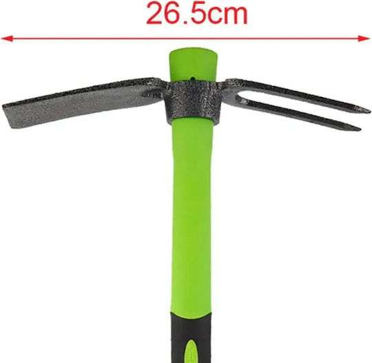 KMT Τσάπα-Αξίνα Κήπου Με Λαστιχένια Λαβή 38.5cm – KMT Tools Garden Hoe-Pickaxe With Rubber Handle - Image 4