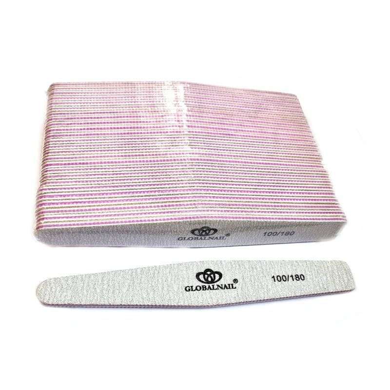 Globalnail ΛίμαΝνυχιών 100180 25τμχ – Nail File 25pcs 61029