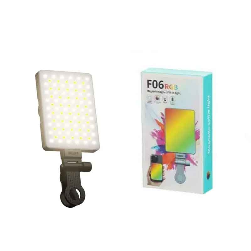 LED Φωτιστικό RGB για Κινητό & Βίντεο F06 – RGB LED Video Light for Smartphone 030242