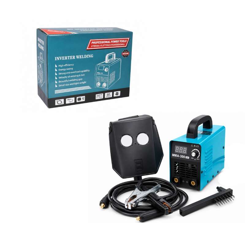 Ηλεκτροκόλληση Inverter MMA-300 Ψηφιακή με Οθόνη LCD – MMA-300 Inverter Arc Welding Machine with LCD Display 013221 - Image 3
