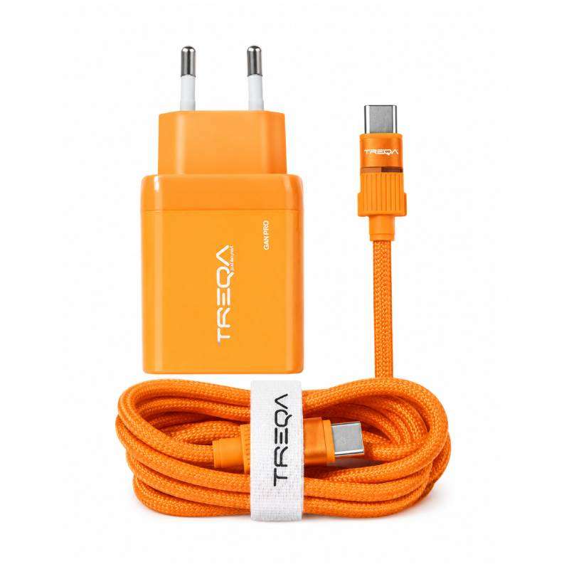 Treqa Φορτιστής Ταχείας Φόρτισης 120W GaN με Καλώδιο Type-C CH-665 – Fast Charger 017241 - Image 2