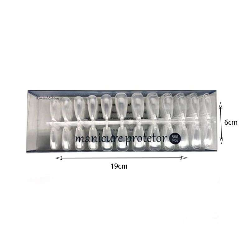 Manicure Protector Tips Διάφανα Nύχια 500τμχ – Nail Tips 3551 - Image 3