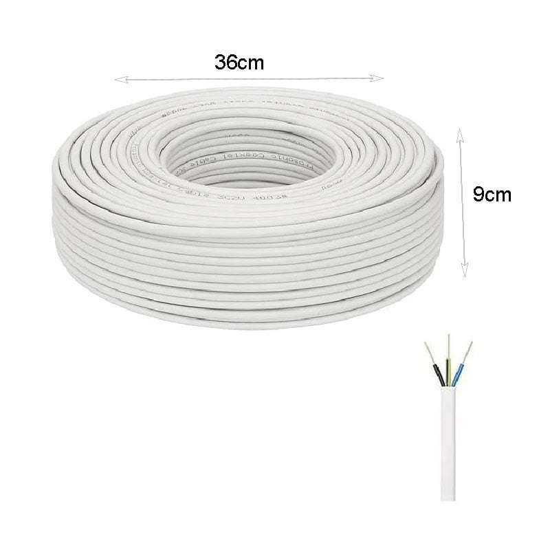 Καλώδιο Ρεύματος 300/500V 100m 3×1.5mm²- Electricity Cable 300/500V 100m 8215 - Image 2