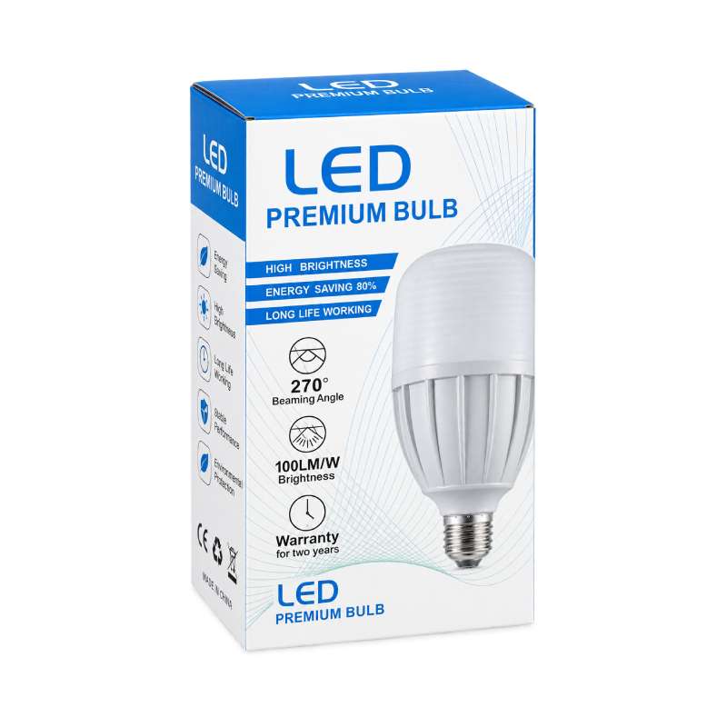 Λάμπα LED Υψηλής Ισχύος 60W E27 6500K Ψυχρό Λευκό – 60W E27 6500K Cool White High Power LED Bulb 0138072 - Image 3